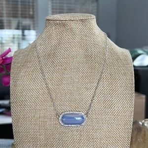 Park Lane White and Blue with crystals